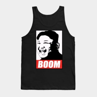 Kim Jong Un Shirt Meme Boom Tank Top